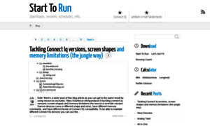 Starttorun.info thumbnail