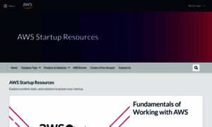 Startup-resources.awscloud.com thumbnail