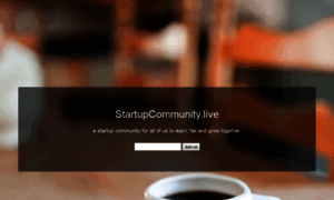 Startupcommunity.live thumbnail
