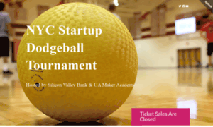 Startupdodgeball.splashthat.com thumbnail