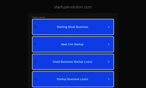 Startupevolution.com thumbnail