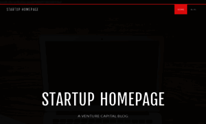Startuphomepage.com thumbnail