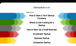 Startuphub.co.in thumbnail