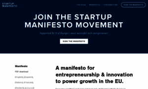 Startupmanifesto.eu thumbnail