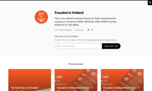 Startupnews.foundedinholland.com thumbnail