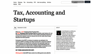 Startuptaxaccounting.com thumbnail