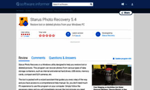 Starus-photo-recovery.software.informer.com thumbnail