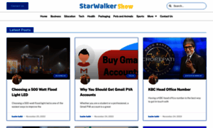 Starwalkershow.com thumbnail