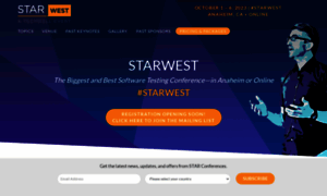 Starwest.techwell.com thumbnail