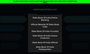Statebankofindia.com thumbnail