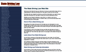 Statedrivinglaw.com thumbnail