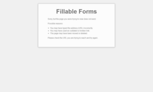 Statefillableforms.com thumbnail