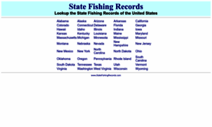 Statefishingrecords.com thumbnail