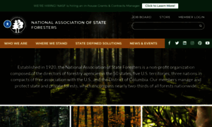 Stateforesters.org thumbnail