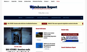Statehousereport.com thumbnail