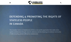 Statelessness.ca thumbnail