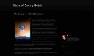 Stateofdecayguide.blogspot.com thumbnail