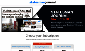 Statesmanjournal.subscriber.services thumbnail