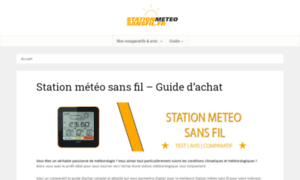 Stationmeteosansfil.fr thumbnail