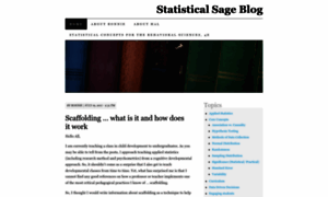 Statisticalsage.wordpress.com thumbnail
