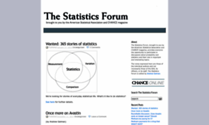 Statisticsforum.wordpress.com thumbnail
