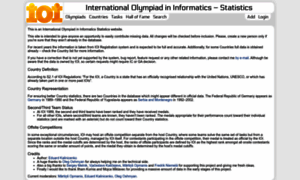 Stats.ioinformatics.org thumbnail