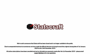Statscraft.net thumbnail