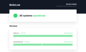 Status.binlist.net thumbnail