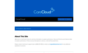 Status.carecloud.com thumbnail