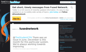 Status.fusednetwork.com thumbnail