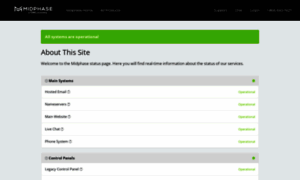 Status.midphase.com thumbnail