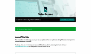 Status.salesscreen.com thumbnail