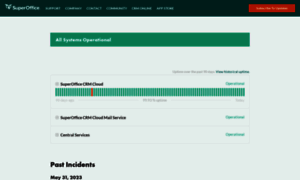 Status.superoffice.com thumbnail