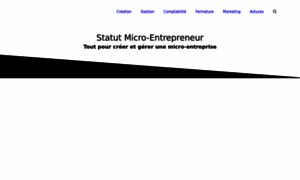 Statut-micro-entrepreneur.com thumbnail