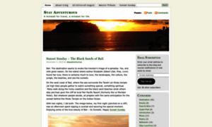 Stayadventurous.wordpress.com thumbnail