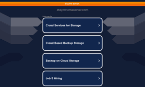 Stayathomeserver.com thumbnail