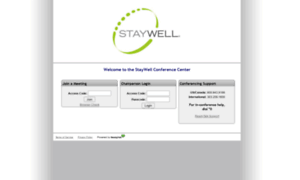 Staywell.readytalk.com thumbnail