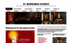 Stbarnabaslb.org thumbnail