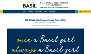 Stbasilacademy.org thumbnail