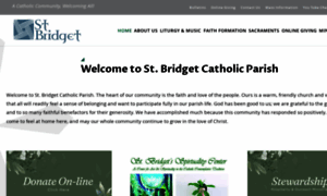 Stbridget.org thumbnail