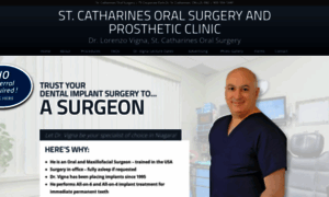 Stcatharinesoralsurgery.com thumbnail