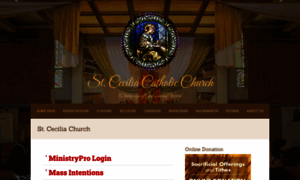 Stcecilia.org thumbnail