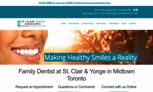 Stclairdental.ca thumbnail