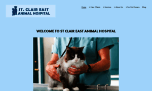 Stclaireastanimalhospital.ca thumbnail