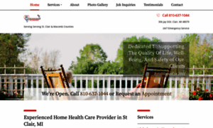 Stclairhomecare.com thumbnail