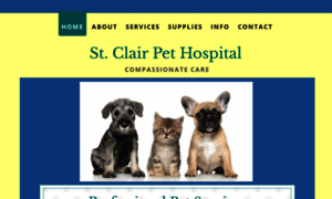 Stclairpethospital.com thumbnail