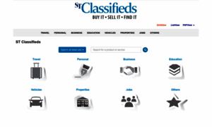 Stclassifieds.com.sg thumbnail