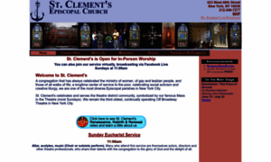 Stclementsnyc.org thumbnail