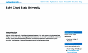 Stcloud.stateuniversity.com thumbnail