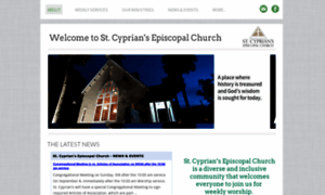 Stcypriansepiscopalchurch.org thumbnail